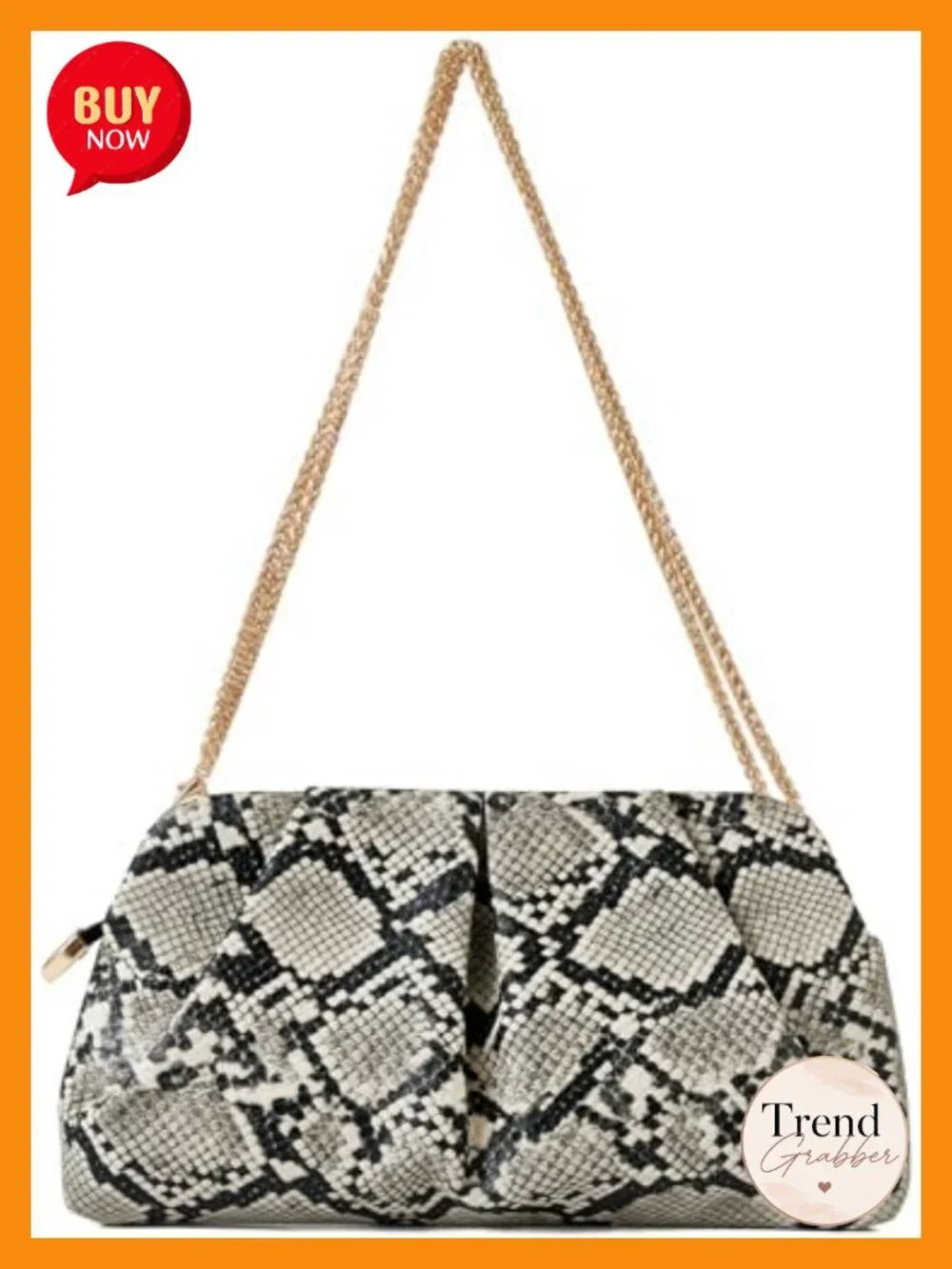 Ruched PU Leather Evening Clutch Purse with Detachable Chain Crossbody Shoulder